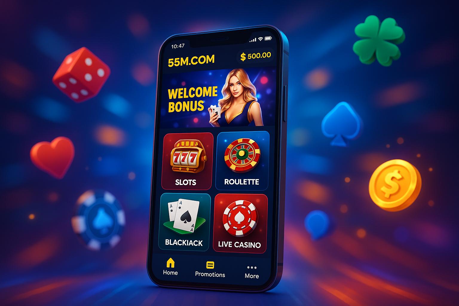Baixar o 55M.COM Cassino App