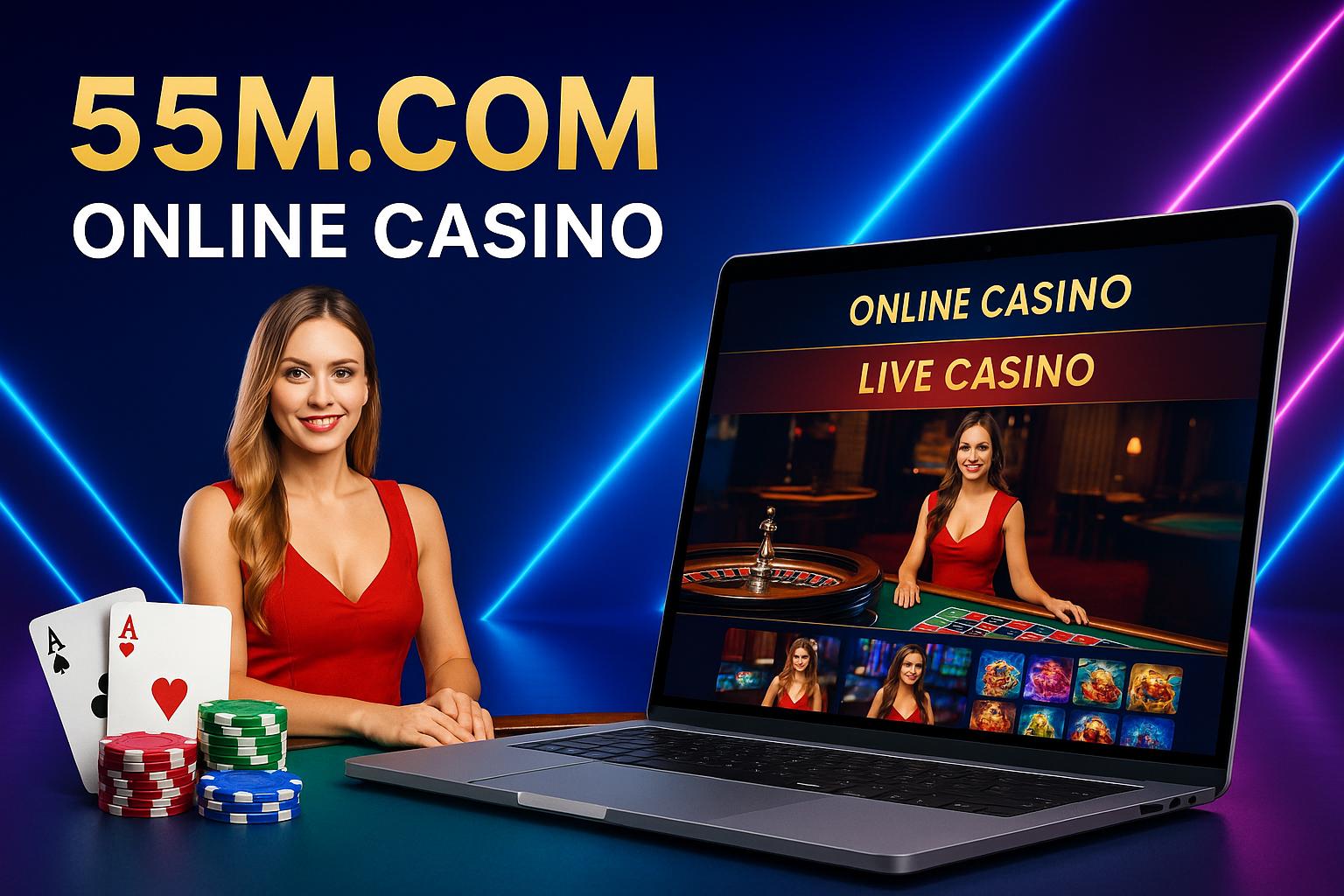 O 55M.COM Live Casino lança promoções regularmente
