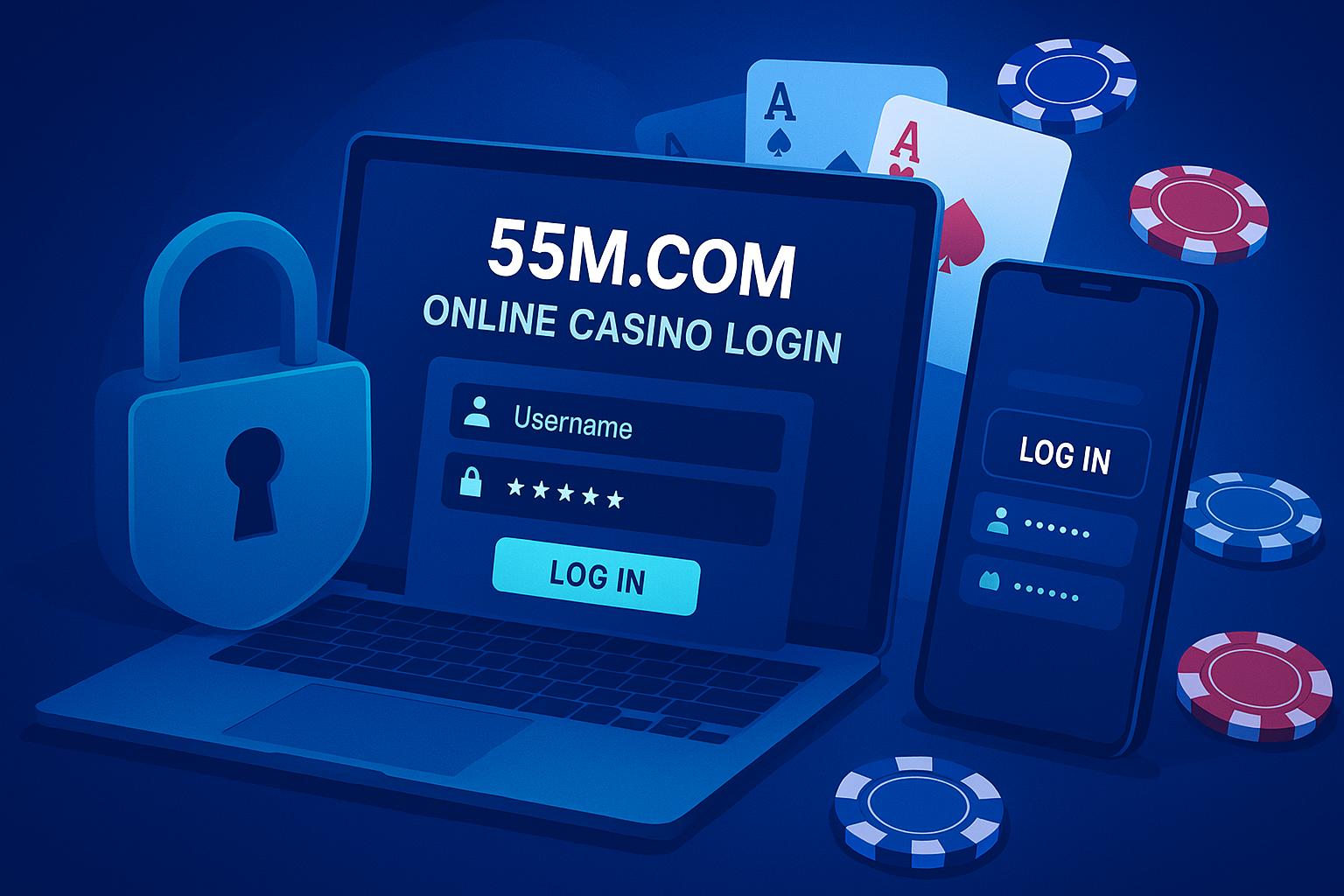 Login no Cassino 55M.COM
