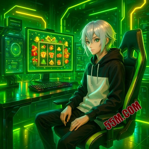 Imagem promocional da 55M mostrando a plataforma e suas vantagens